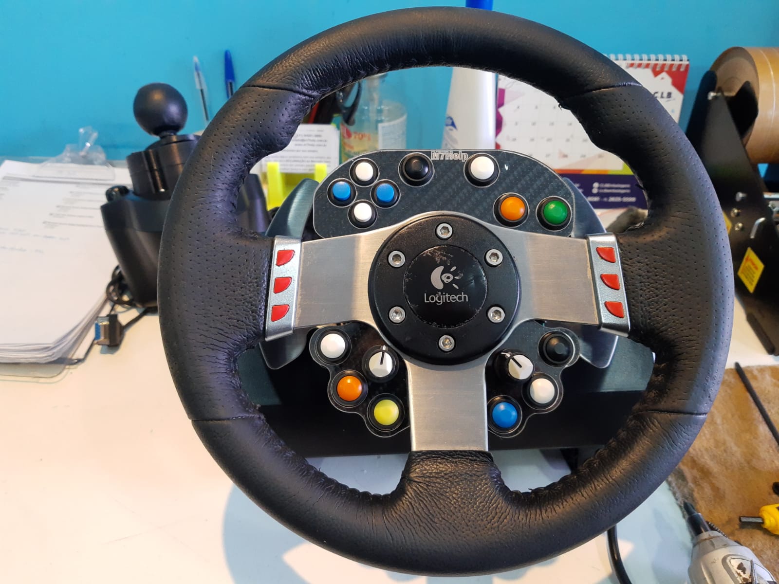 Câmbio Para Volante G27 Logitech Leia O Anuncio