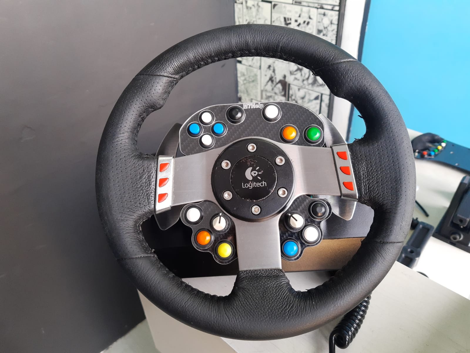 Aro Volante Logitech G27 + Botões - Joystick