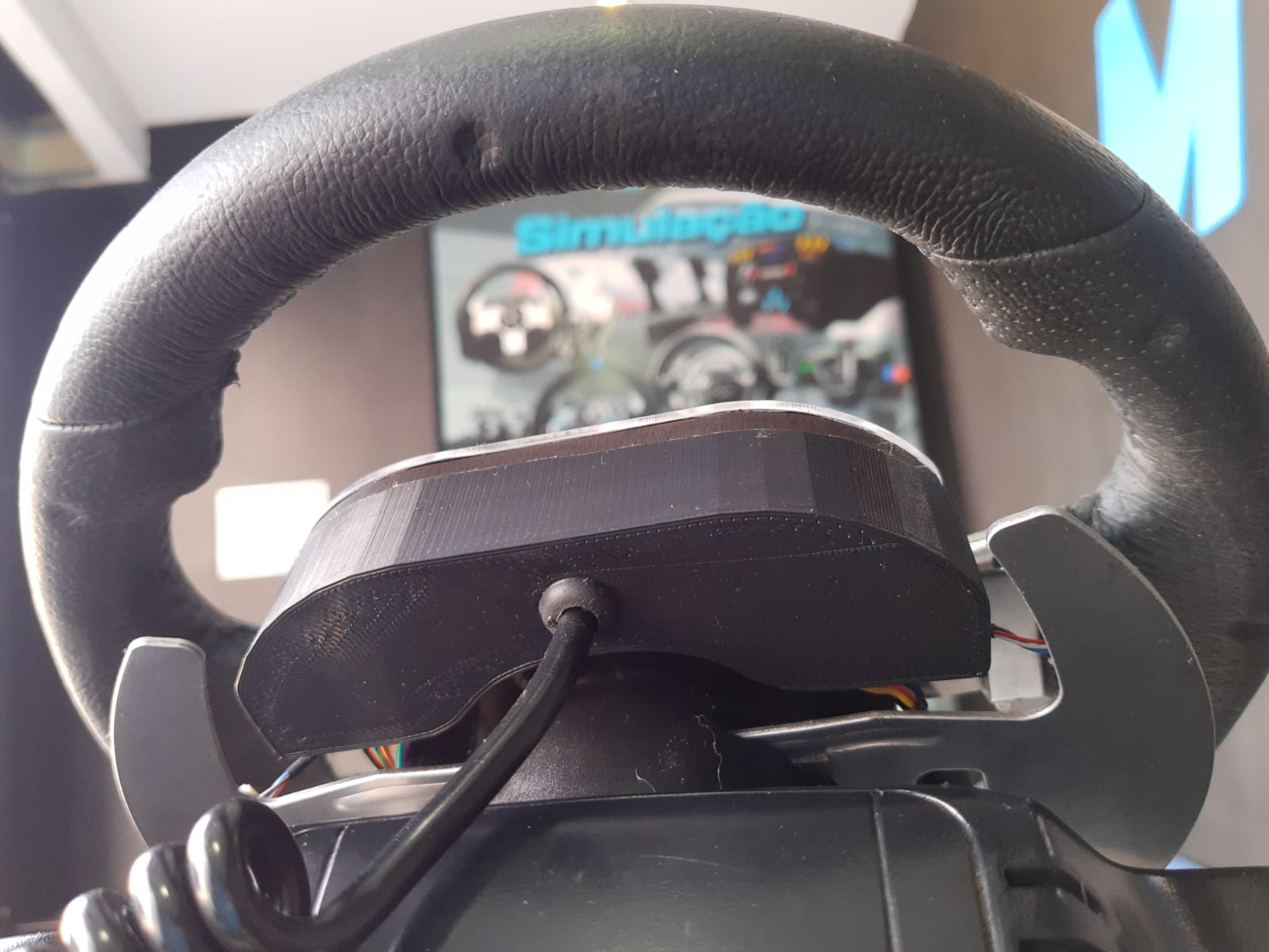 Placa do aro volante logitech G27 - M7Help