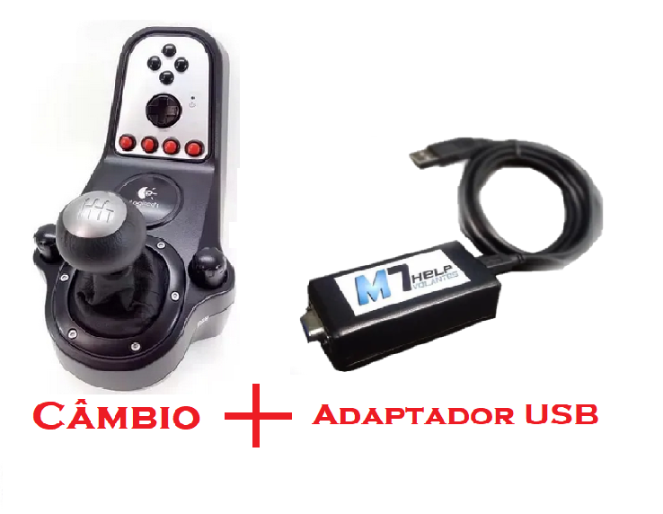 Adaptador USB Para Câmbio Logitech G27/ G29/ G920 - M7Help