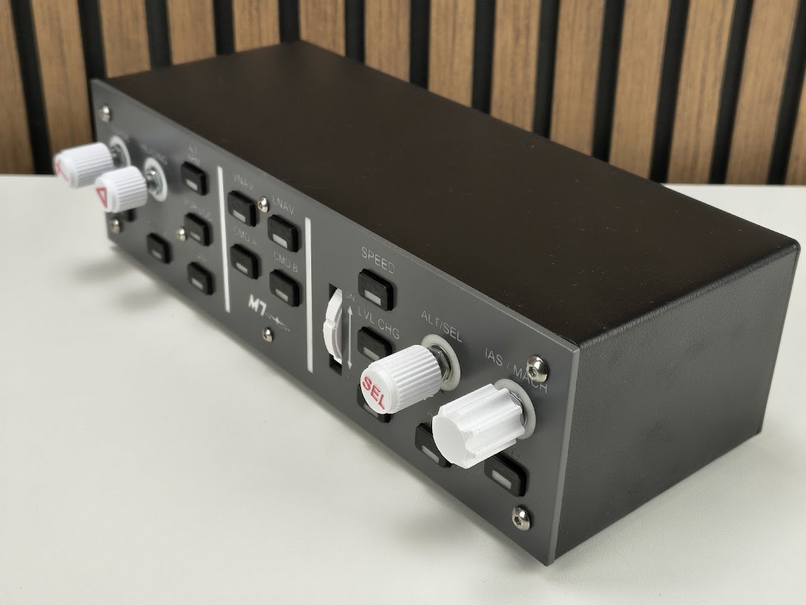 MCP Estilo Boeing - Simulador de voo - M7Help