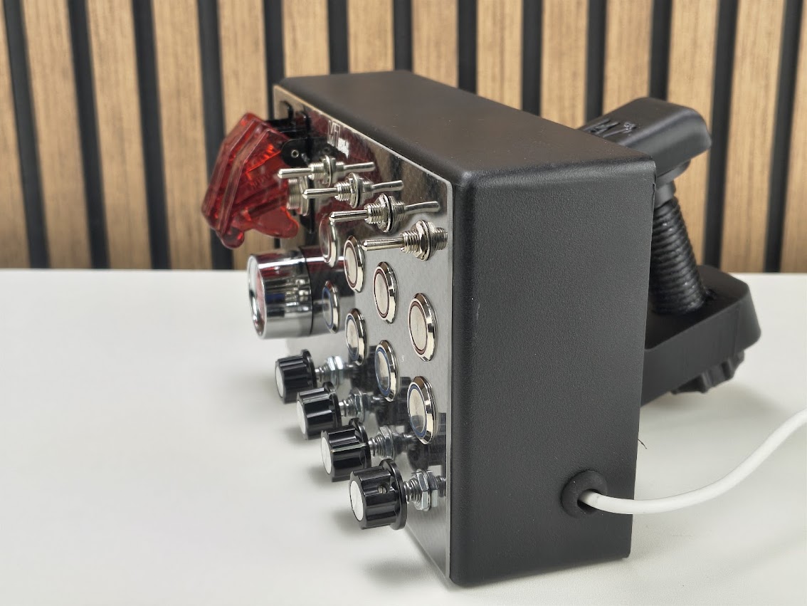 Button Box M7-15 Usb 31 Funções Com 9 Botoes Com Led - Imagem 4